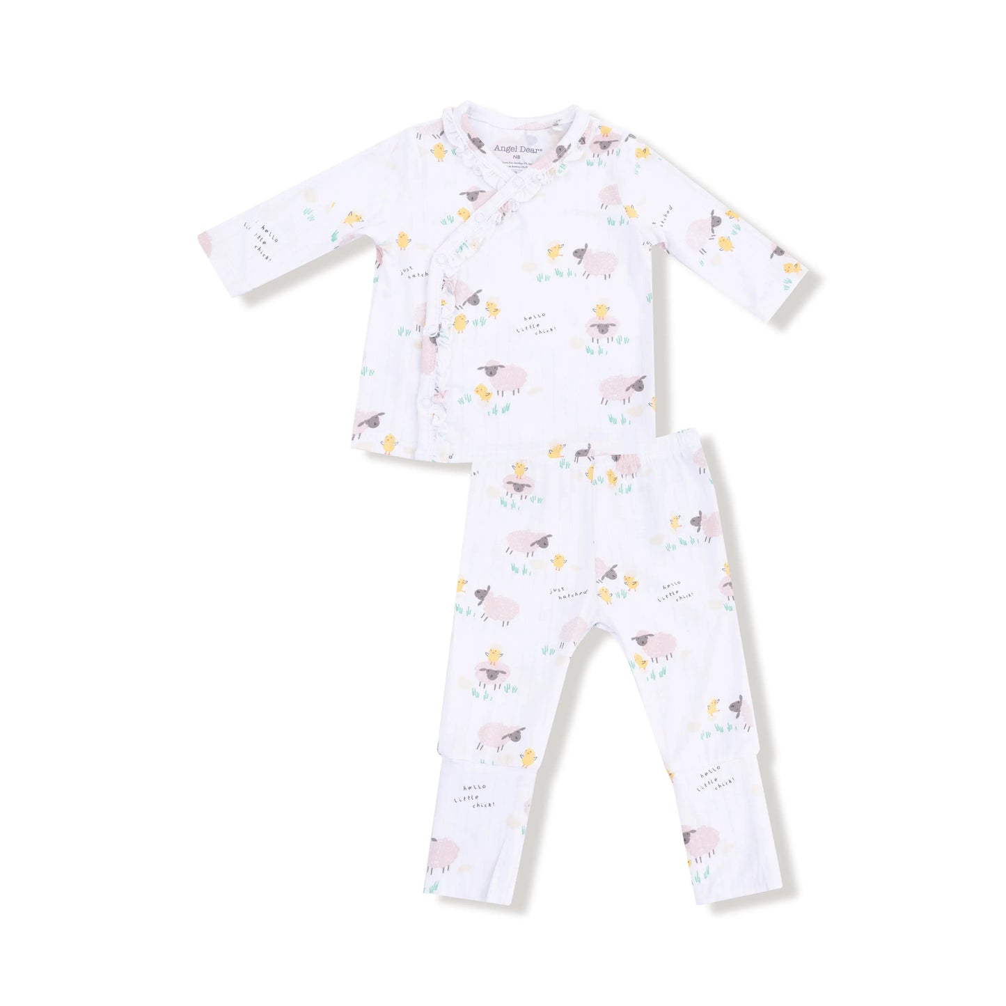 Take Me Home Set Roll Over Cuff Pants Angel Dear Baby Angel Dear Everetts Place: Online Boutique