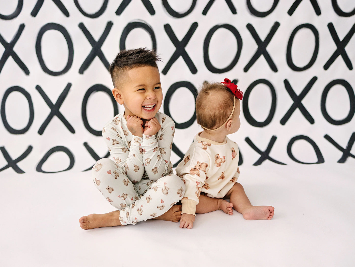 Teddy Gram 2pc Bamboo Pajamas Cozy Sleep Set For Women Little Joy Co. Everetts Place: Online Boutique