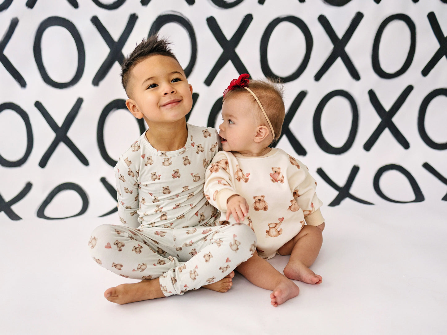 Teddy Gram 2pc Bamboo Pajamas Cozy Sleep Set For Women Little Joy Co. Everetts Place: Online Boutique