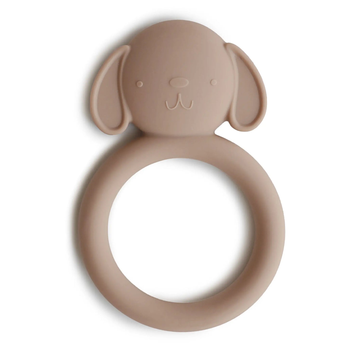 Dog Teether Made From Non Toxic Food Grade Silicone Soft And Safe For Babies Mushie