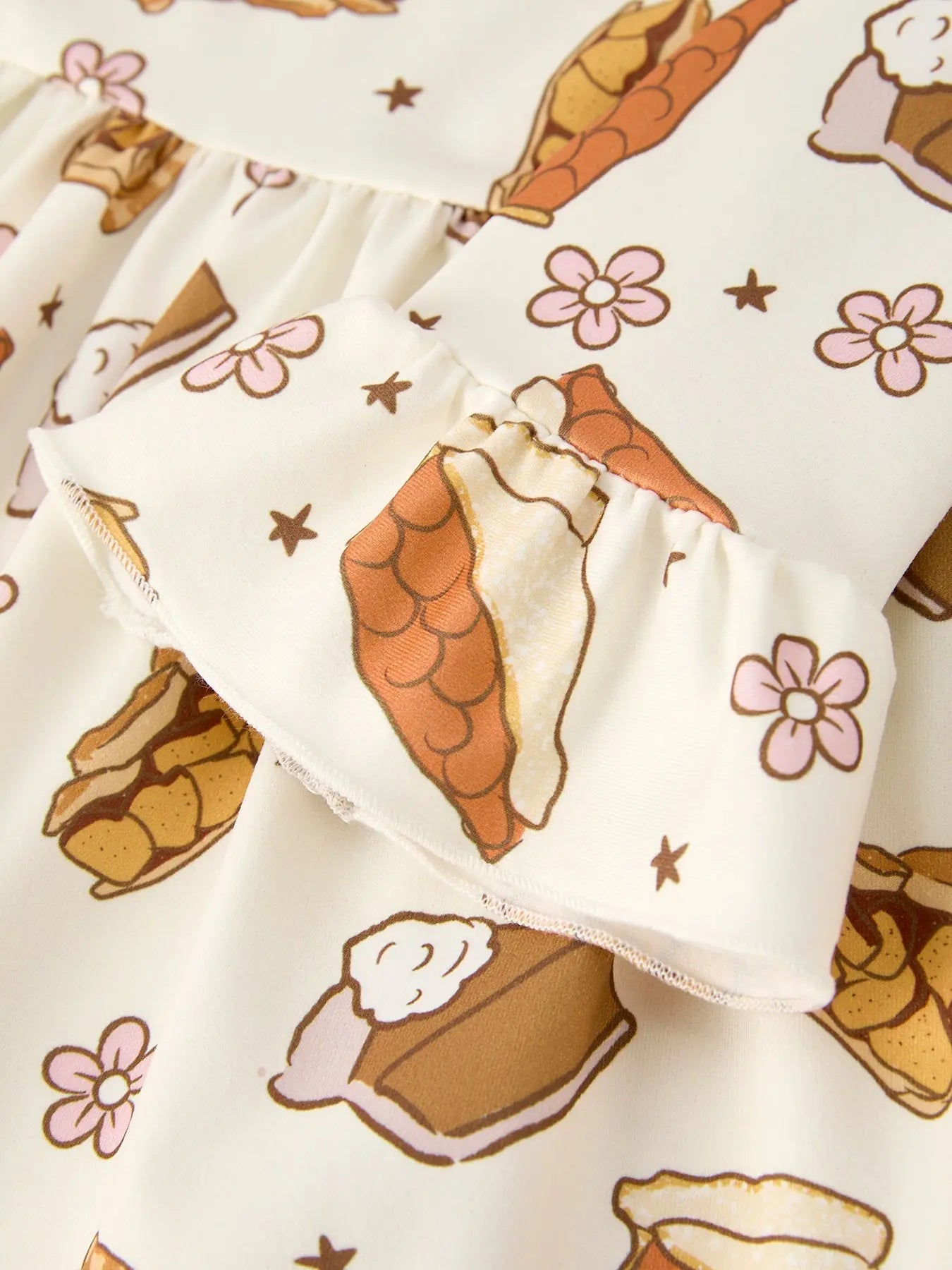 Thanksgiving Day Cute Baking Design Girls Dress Rylee Faith Designs Everetts Place: Online Boutique