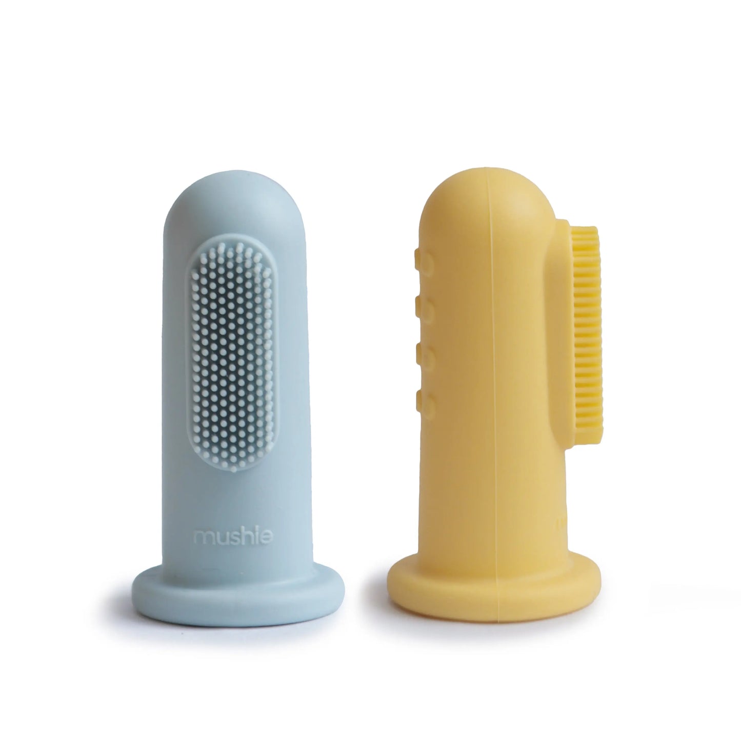 Finger Toothbrush for Babies BPA Free and Chemical Free Food Grade Silicone Teething Relief Mushie