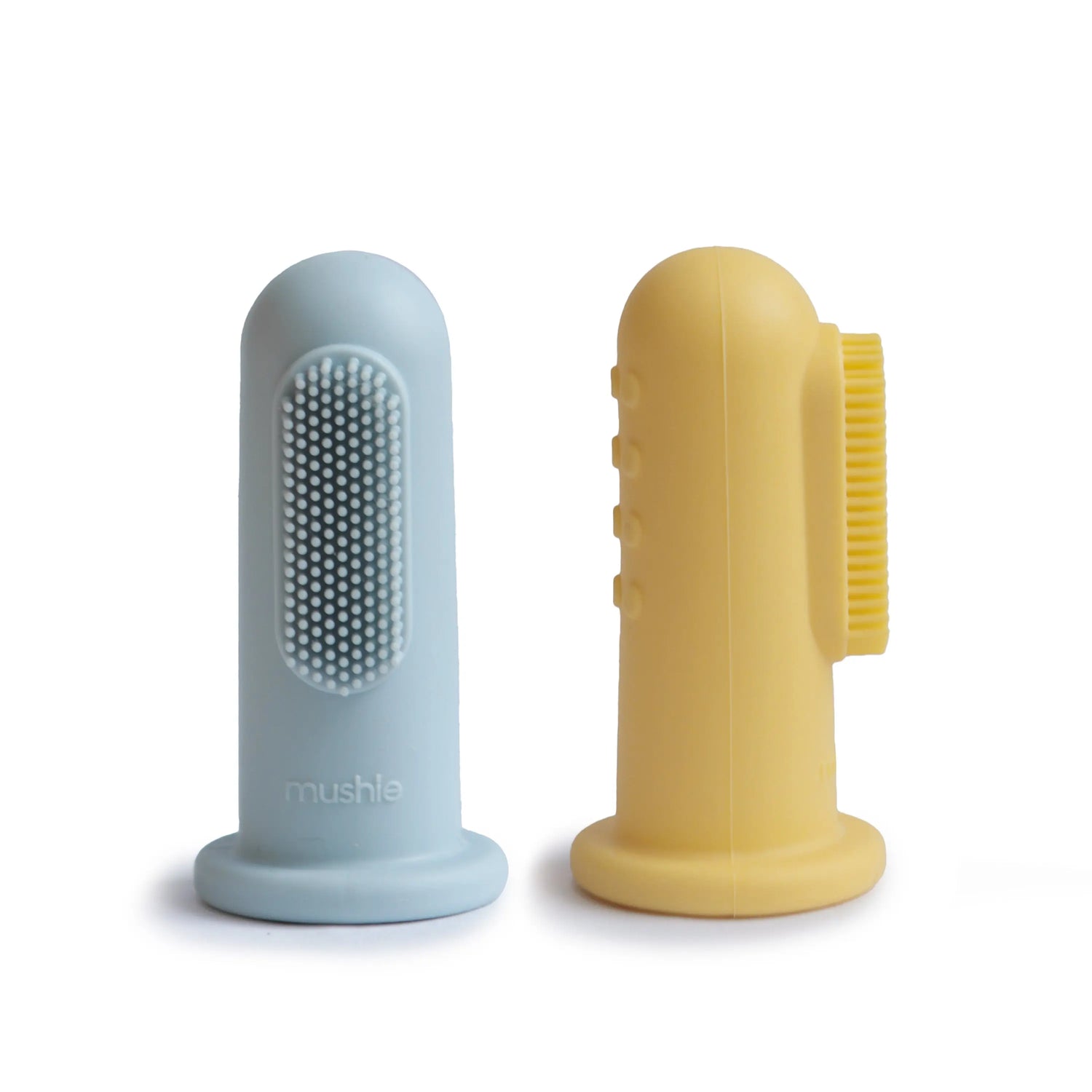 Mushie Finger Toothbrush for Babies BPA Free and Chemical Free Food Grade Silicone - Baby & Toddler > Baby Health > Baby Health & Grooming Kits Toothbrush