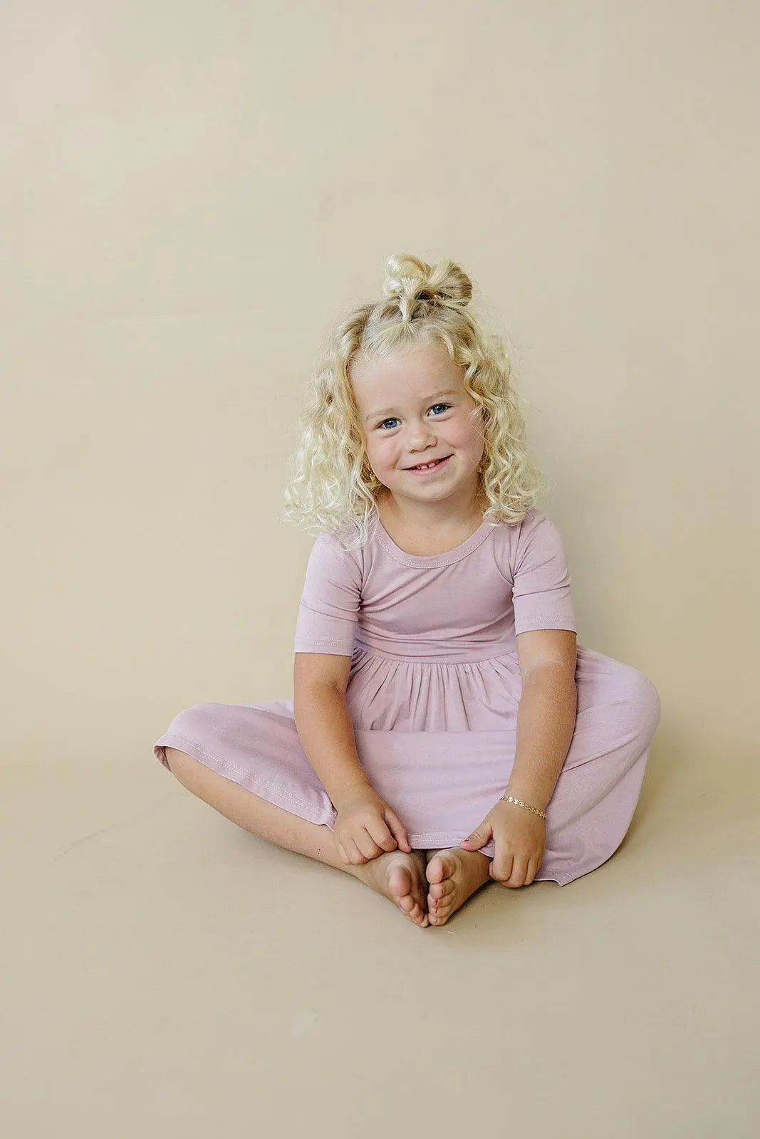 Tropical Haze Bamboo Twirl Dress From Little Joy Co Little Joy Co. Everetts Place: Online Boutique