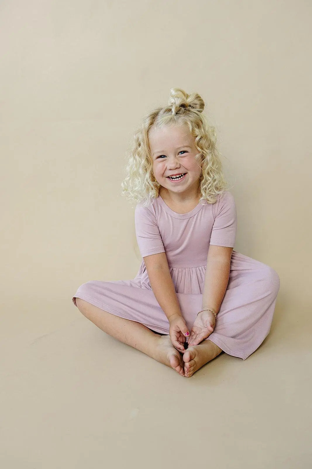 Tropical Haze Bamboo Twirl Dress From Little Joy Co Little Joy Co. Everetts Place: Online Boutique