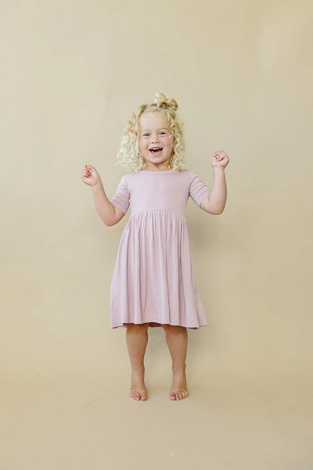Tropical Haze Bamboo Twirl Dress From Little Joy Co Little Joy Co. Everetts Place: Online Boutique