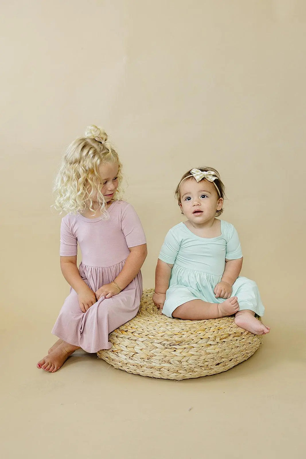 Tropical Haze Bamboo Twirl Dress From Little Joy Co Little Joy Co. Everetts Place: Online Boutique