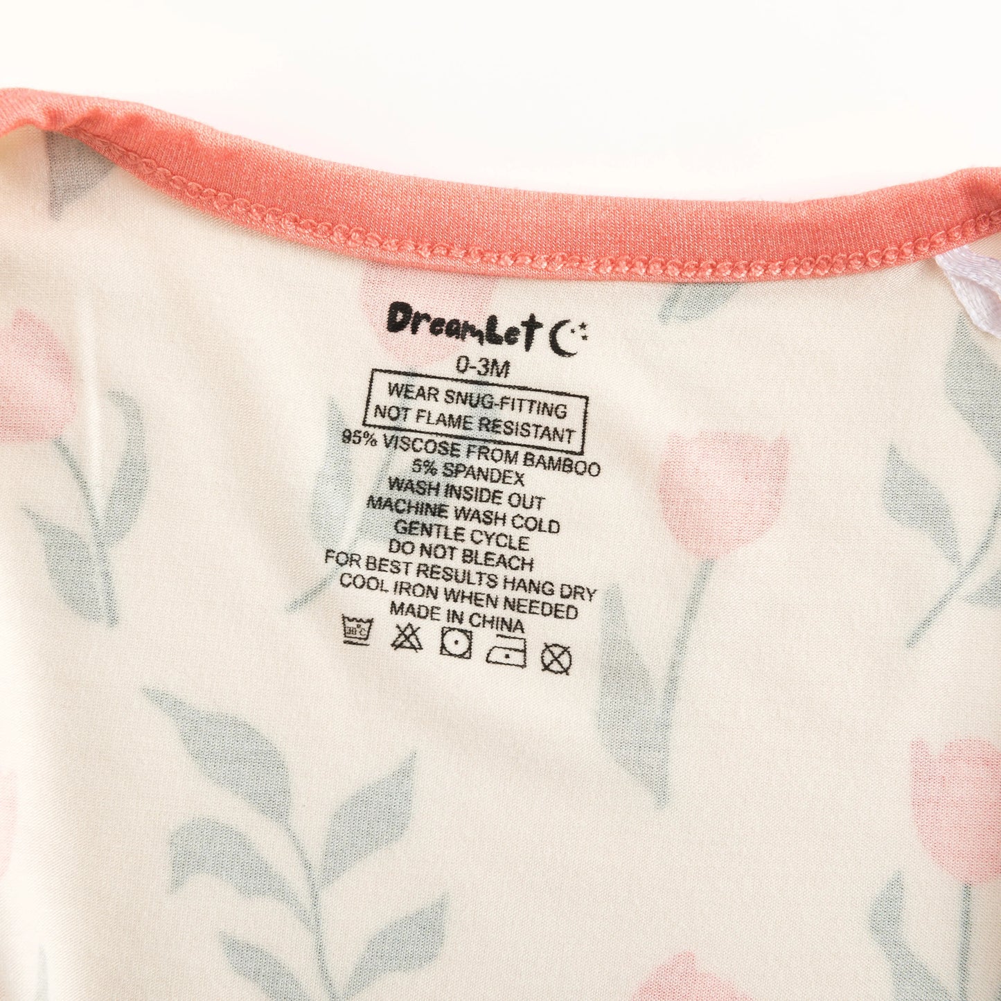 Tulip Romper For Babies With Two Way Zipper Dreamlet Dreamlet Everetts Place: Online Boutique