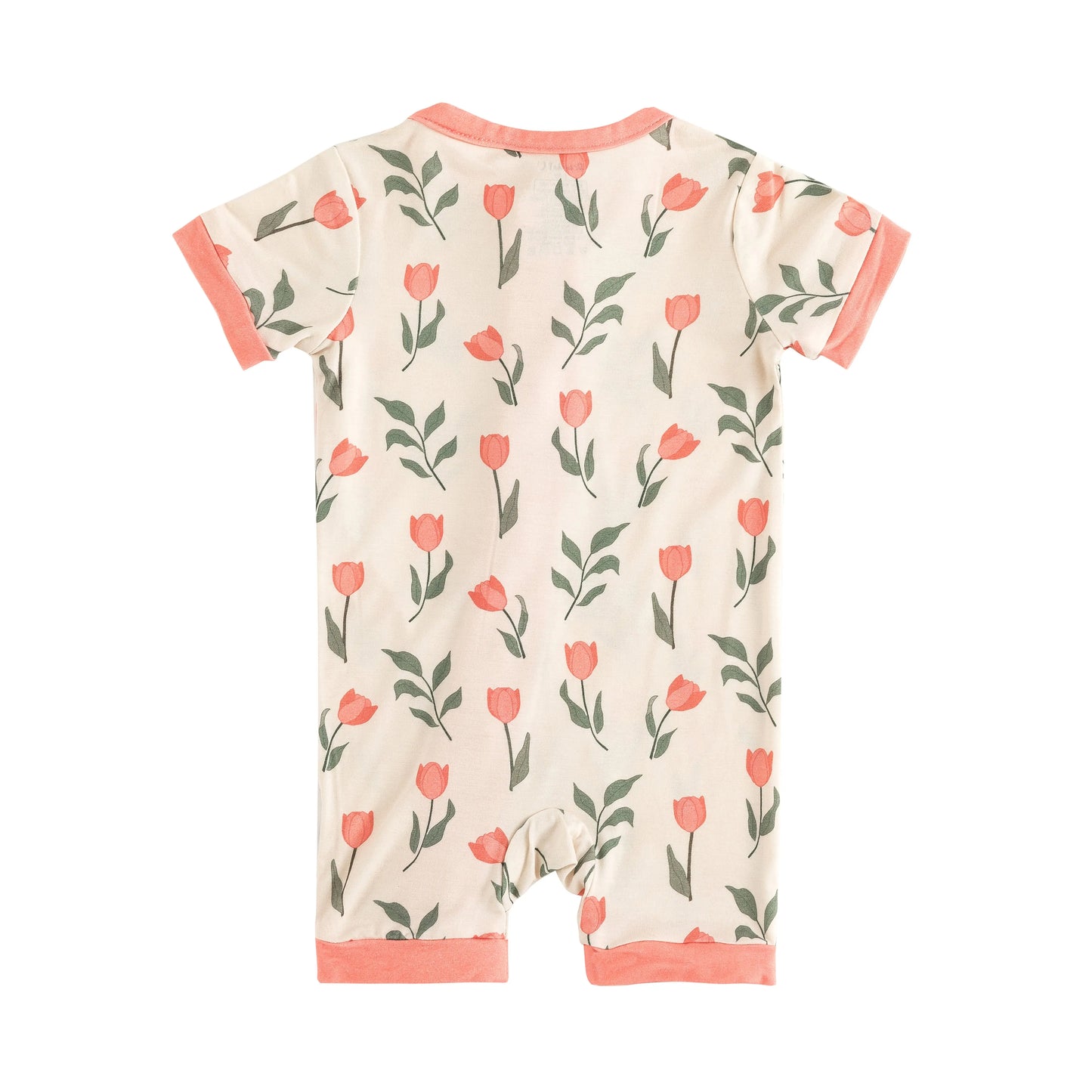 Tulip Romper For Babies With Two Way Zipper Dreamlet Dreamlet Everetts Place: Online Boutique