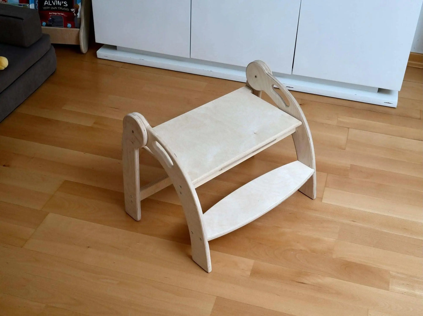 Kidodido Twins Montessori Kitchen Stool Wooden Step Stool For Kids - Hardware > Tools > Ladders & Scaffolding > Step Stools stool