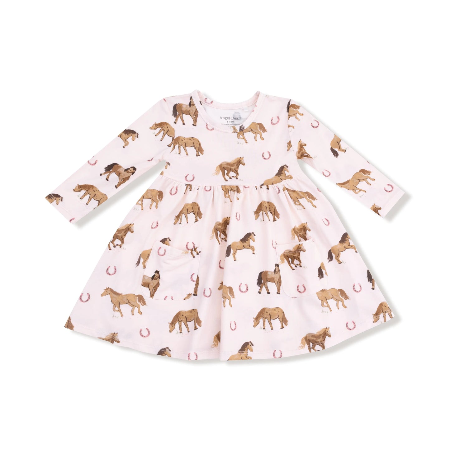Twirly Soft Cozy Long Sleeve Dress For Girls By Angel Dear Angel Dear Everetts Place: Online Boutique