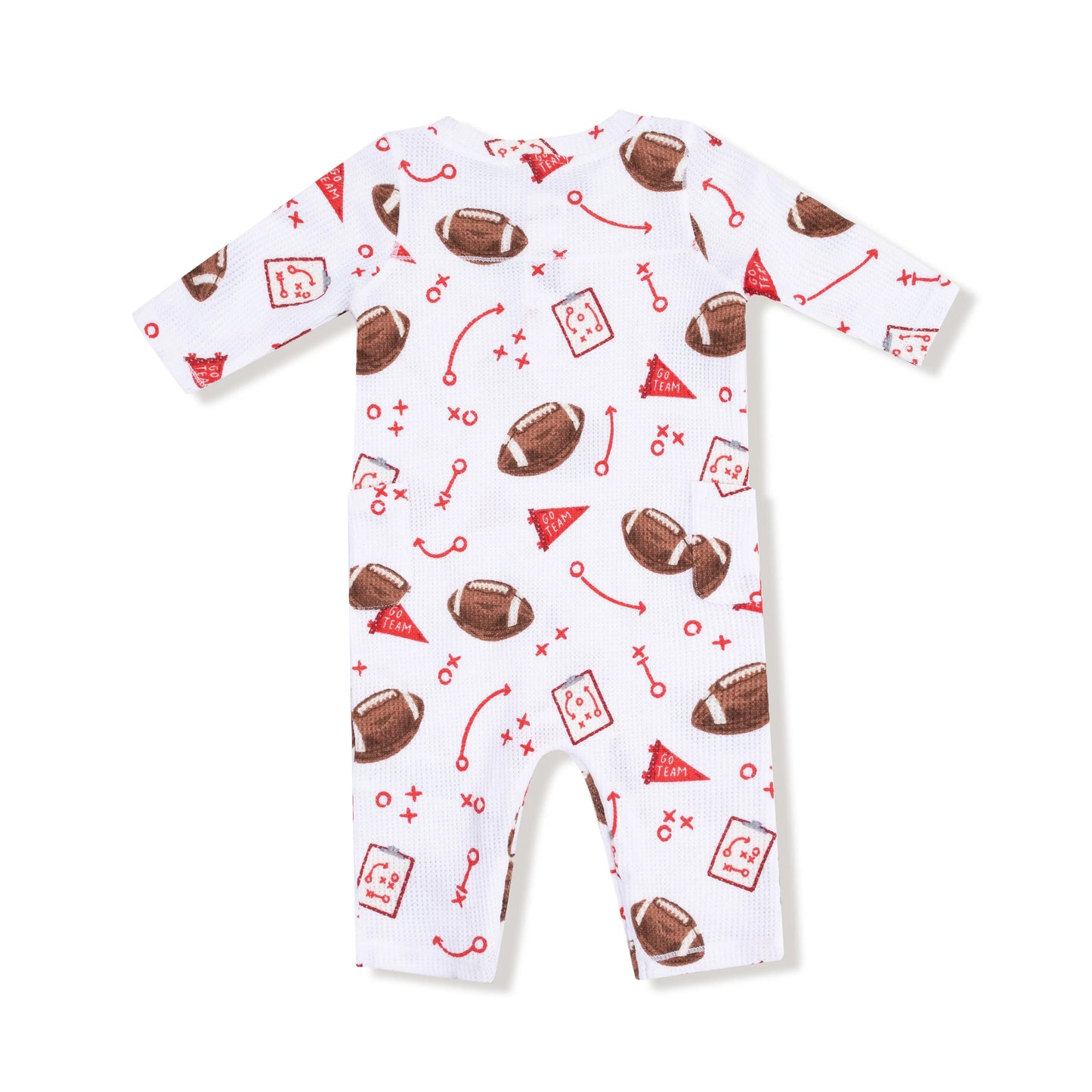 Uni Romper Henley Neck Baby Outfit For Fall And Winter Angel Dear Everetts Place: Online Boutique