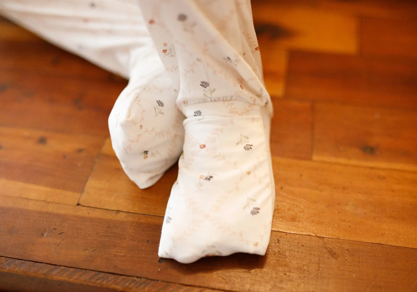 Vintage Blooms 2pc Bamboo Henley Pajamas For Kids Cozy Little Joy Co. Everetts Place: Online Boutique