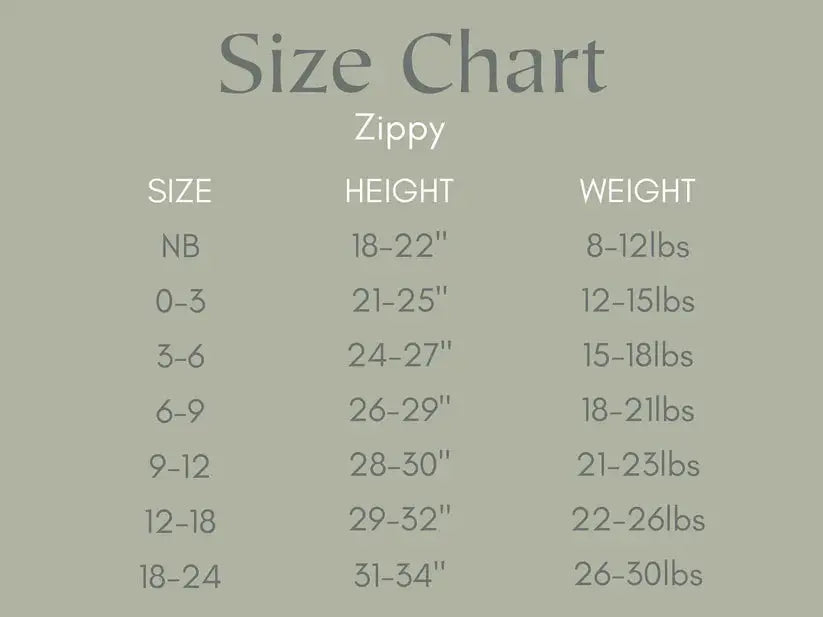 Vintage Blooms Bamboo Zippy Romper for Babies Sleepwear Little Joy Co. Everetts Place: Online Boutique