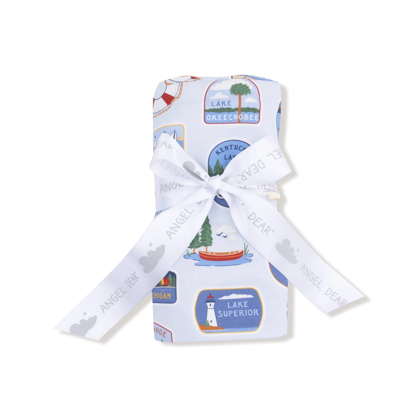 Viscose Bamboo Swaddle Blanket 45x45 Inches Angel Dear Angel Dear Everetts Place: Online Boutique