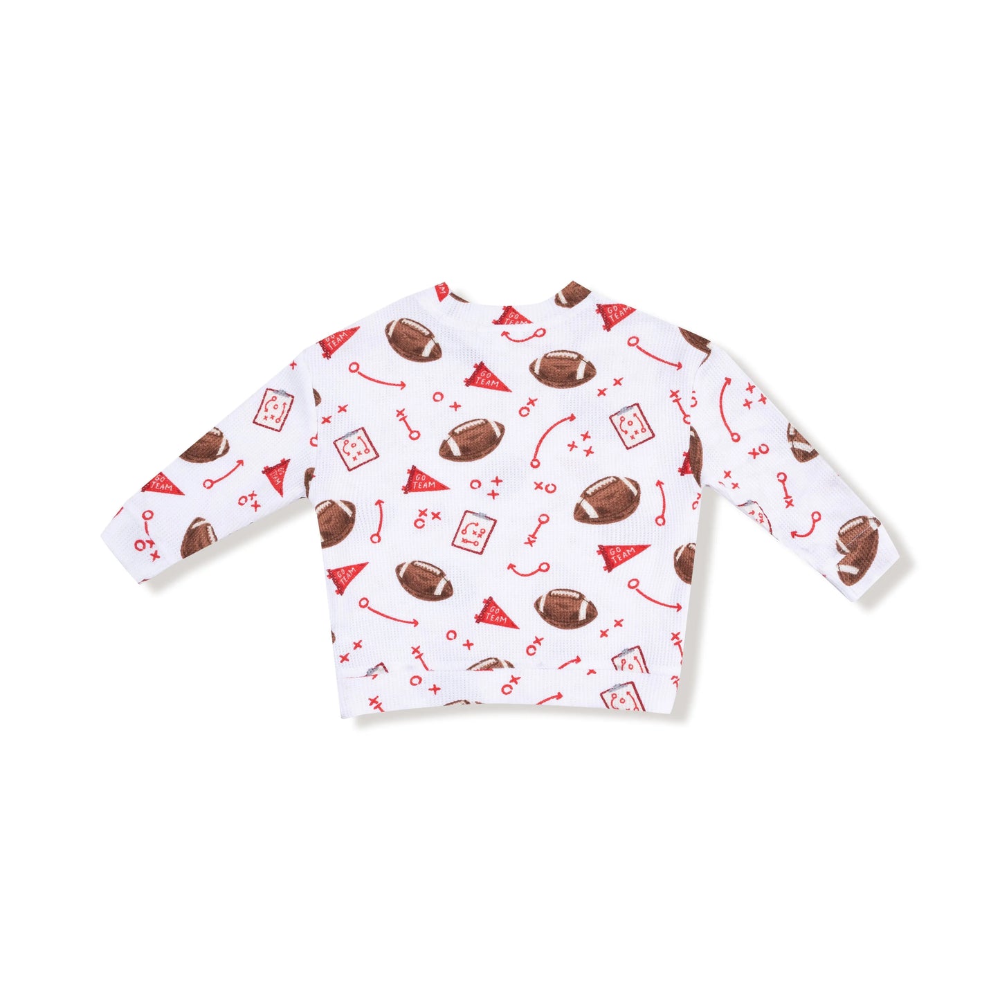 Waffle Drop Sleeve Shirt for Effortless and Cozy Style Angel Dear Everetts Place: Online Boutique