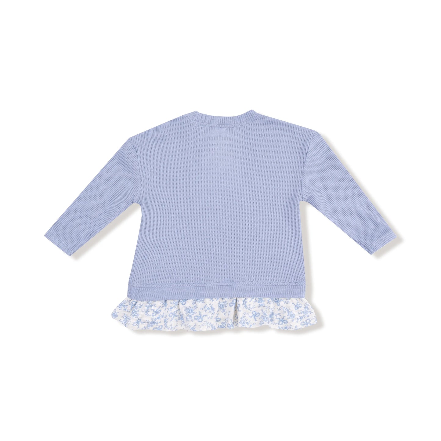 Waffle Pullover With Ruffle Top And Ribbed Leggings Set Angel Dear Everetts Place: Online Boutique