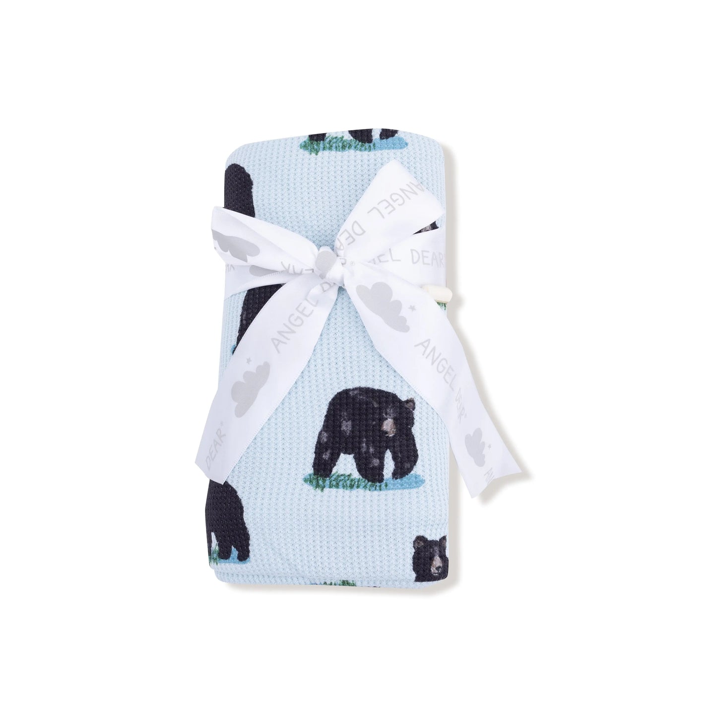 Waffle Swaddle Blanket 45x45 Inches Soft Breathable Cozy Angel Dear Everetts Place: Online Boutique