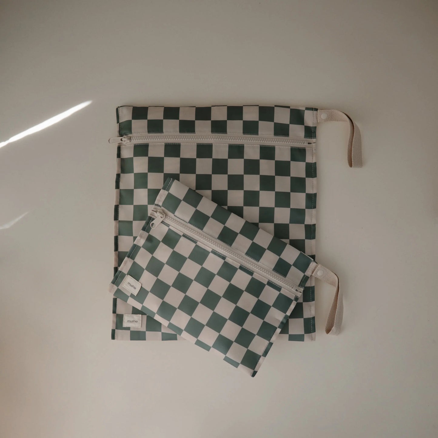 Water Resistant Wet Bag for Swimsuits and Dirty Clothes with Zipper Closure and Machine Washable Material Mushie Everetts Place: Online Boutique