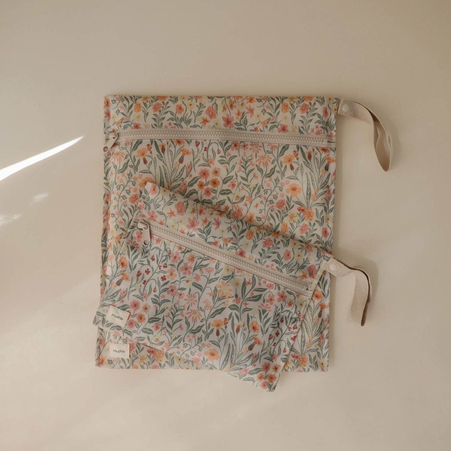 Water Resistant Wet Bag for Swimsuits and Dirty Clothes with Zipper Closure and Machine Washable Material Mushie Everetts Place: Online Boutique