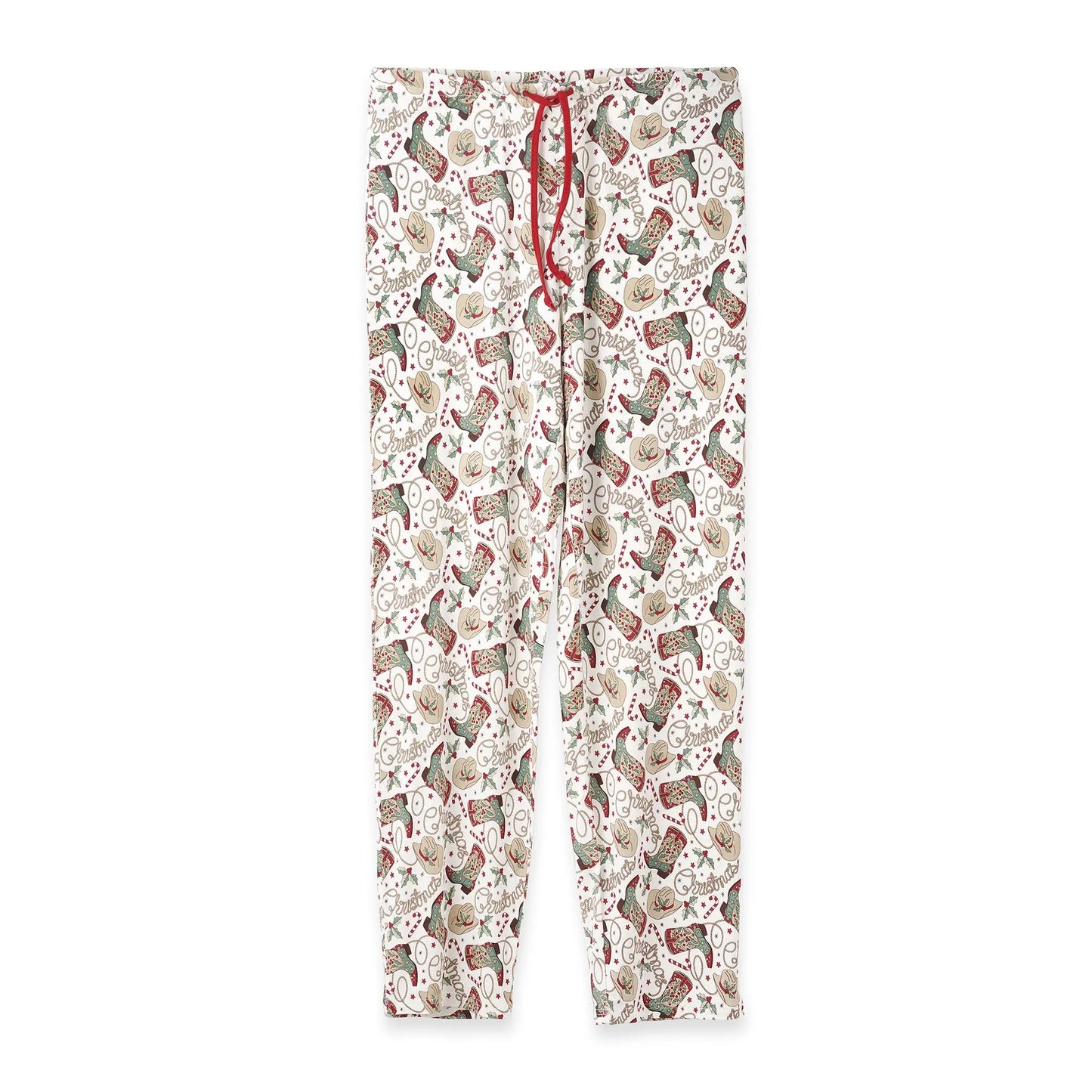 Western Christmas Pajama Pants Bamboo Soft Unisex Loungewear Tesa Babe Everetts Place: Online Boutique 46.00