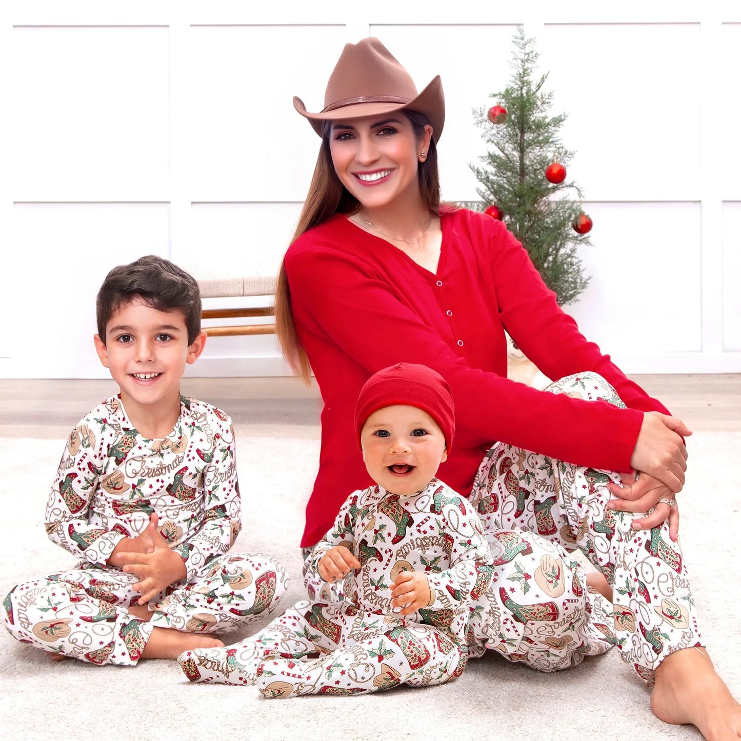 Western Christmas Pajama Pants Bamboo Soft Unisex Loungewear Tesa Babe Everetts Place: Online Boutique