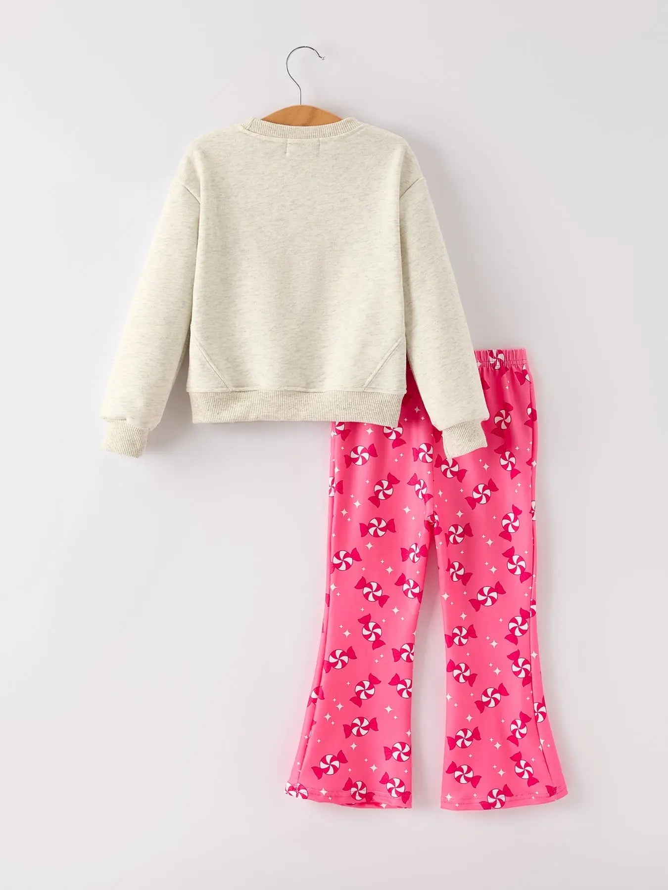 Winter Christmas Little Sugar Plum Embroidered Lollipop Chenille Patches Girls Set Rylee Faith Designs