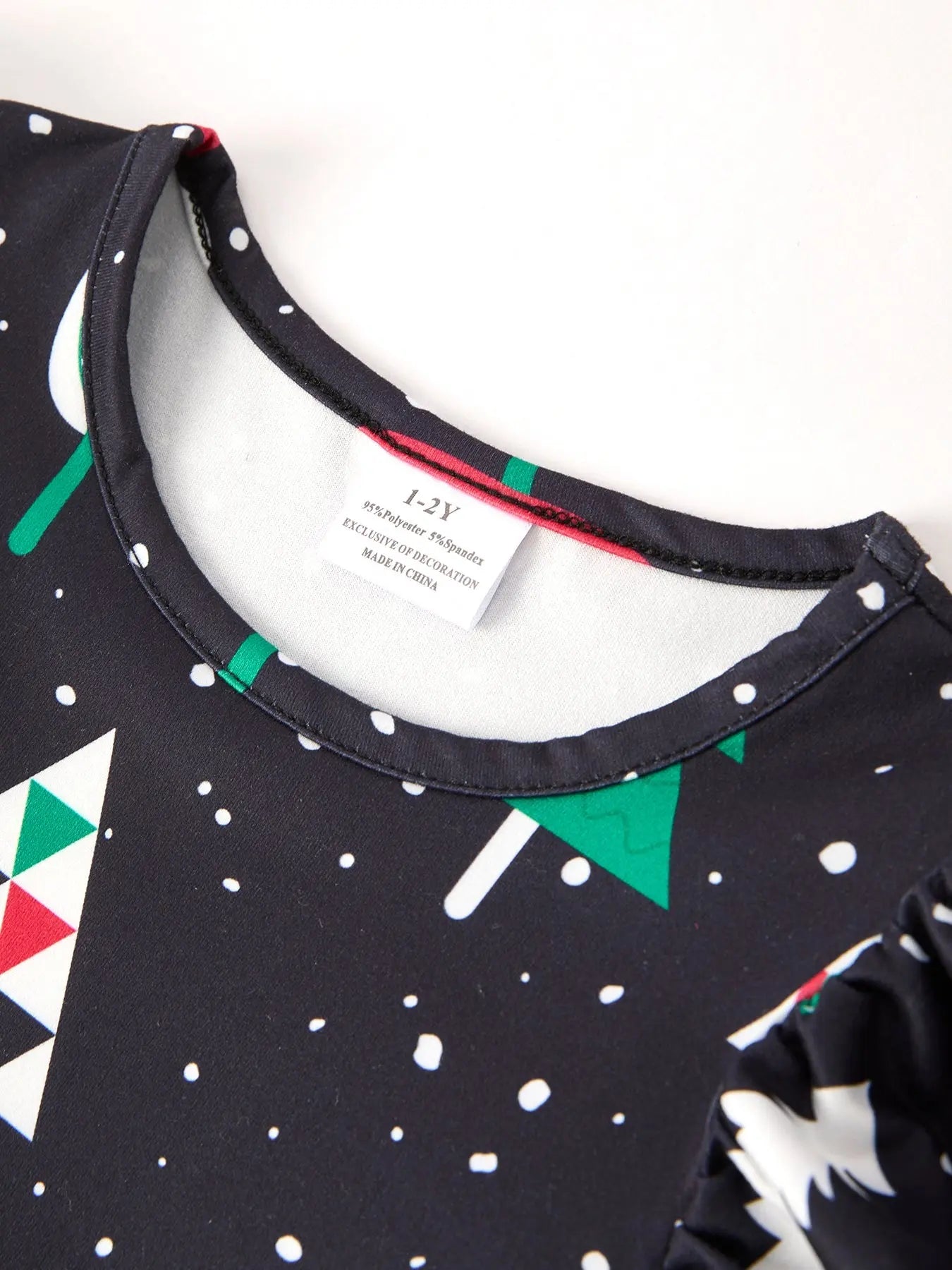 Winter Christmas Print Holiday Casual Girls Dress Rylee Faith Designs Everetts Place: Online Boutique
