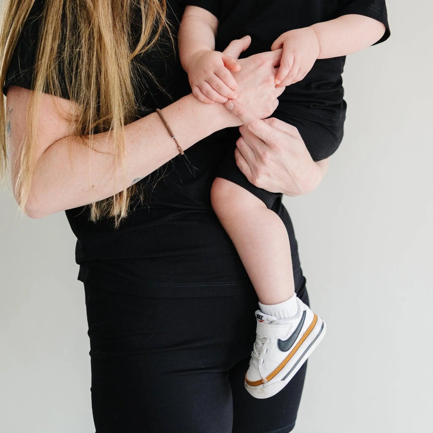 Women's Bamboo Tee and Bike Shorts Set Separates Soft Little Joy Co. Everetts Place: Online Boutique
