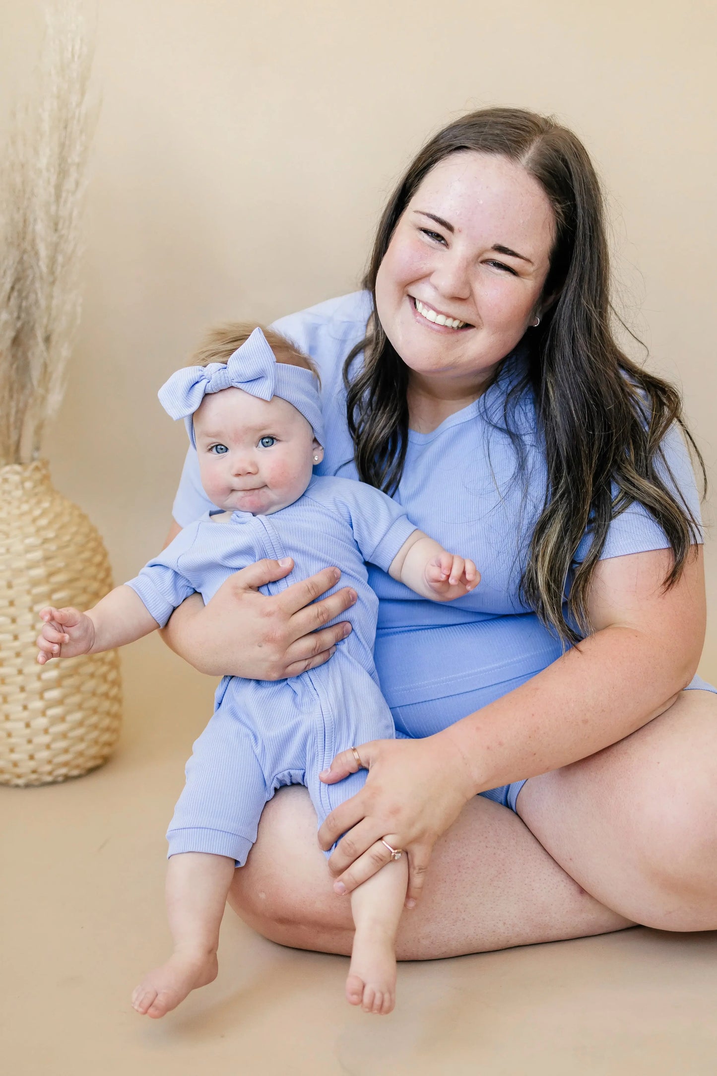 Womens Bamboo Ribbed Pajama Top and Bottom Separates Little Joy Co. Everetts Place: Online Boutique 12.00