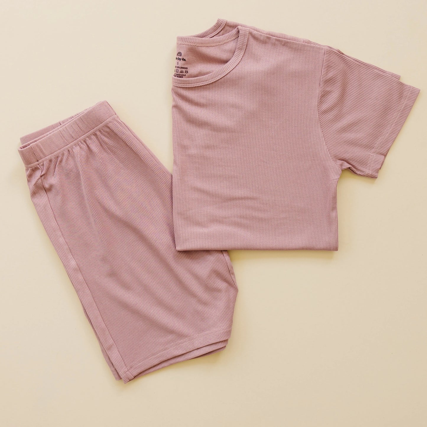 Womens Bamboo Ribbed Pajama Top and Bottom Separates Little Joy Co. Everetts Place: Online Boutique