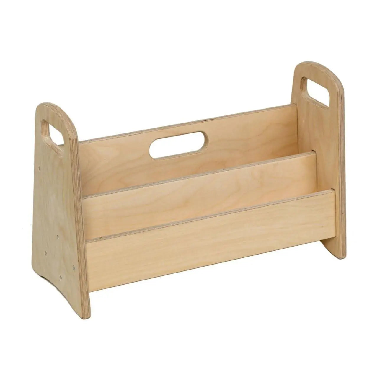 Kidodido Wooden Kids Bookshelf Small Medium Large Size Kid Friendly - Furniture > Shelving > Bookcases & Standing Shelves Montessori Bookshelves