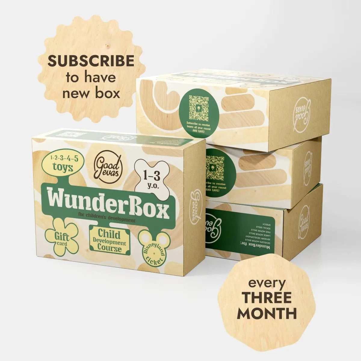 WunderBox 1-3 years old - developmental boxing for toddlers Goodevas Everetts Place: Online Boutique
