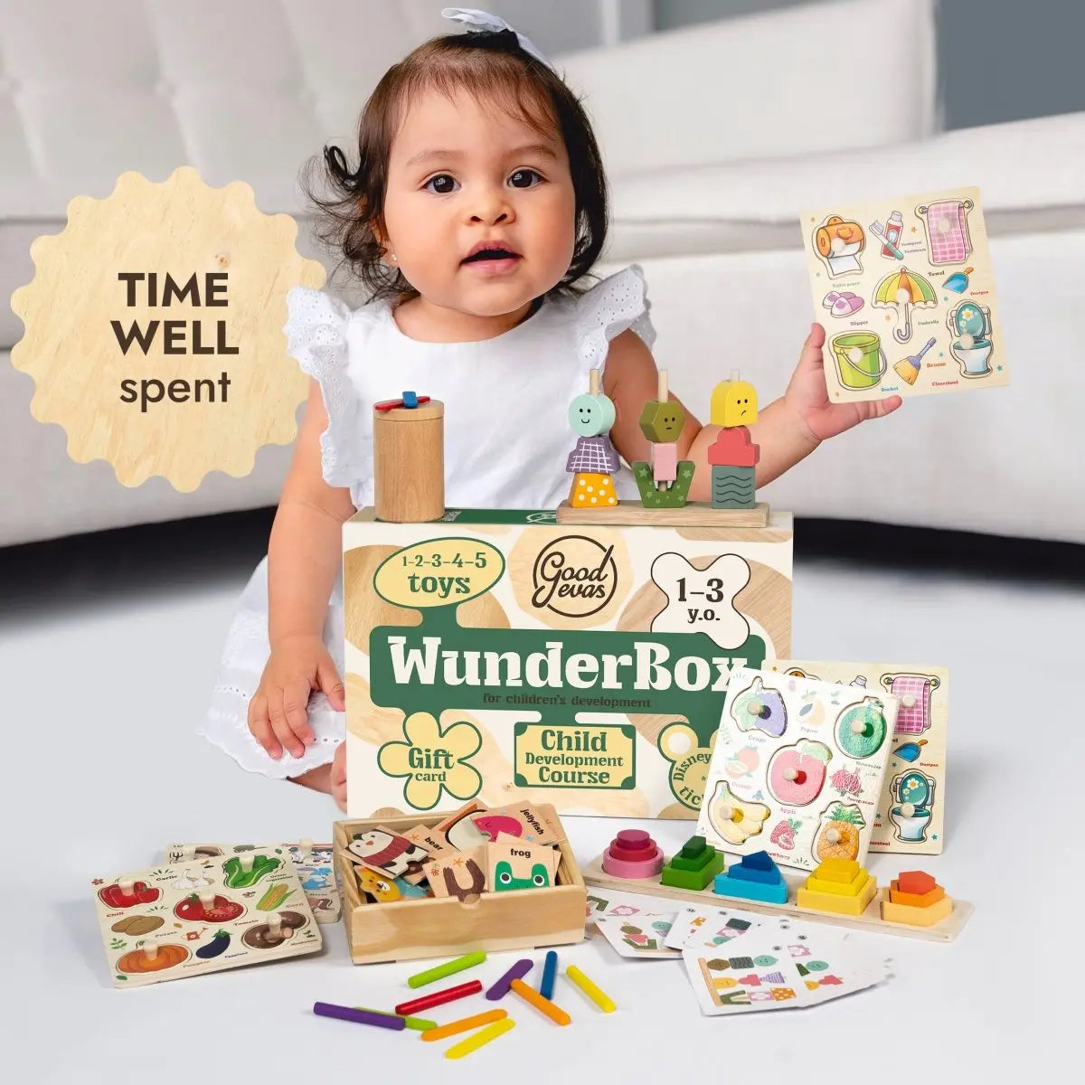 WunderBox 1-3 years old - developmental boxing for toddlers Goodevas Everetts Place: Online Boutique