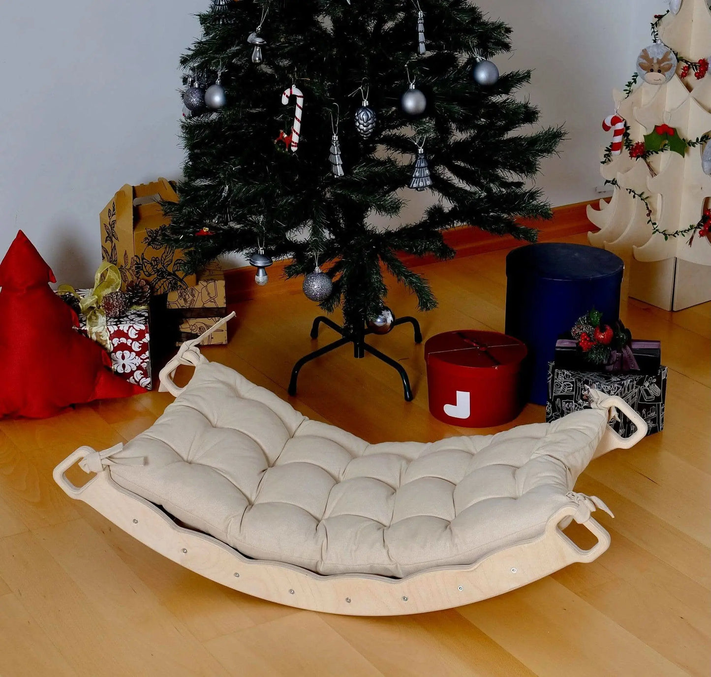 Kidodido XL Wooden Balance Board For Toddlers Montessori Pillow - Toys & Games > Toys > Activity Toys