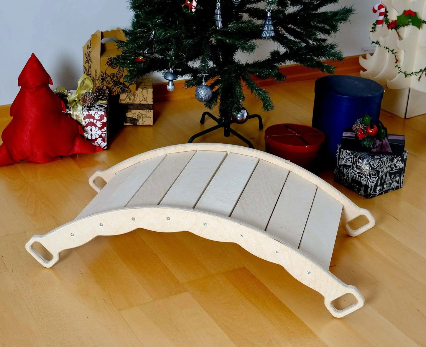 Kidodido XL Wooden Balance Board For Toddlers Montessori Pillow - Toys & Games > Toys > Activity Toys