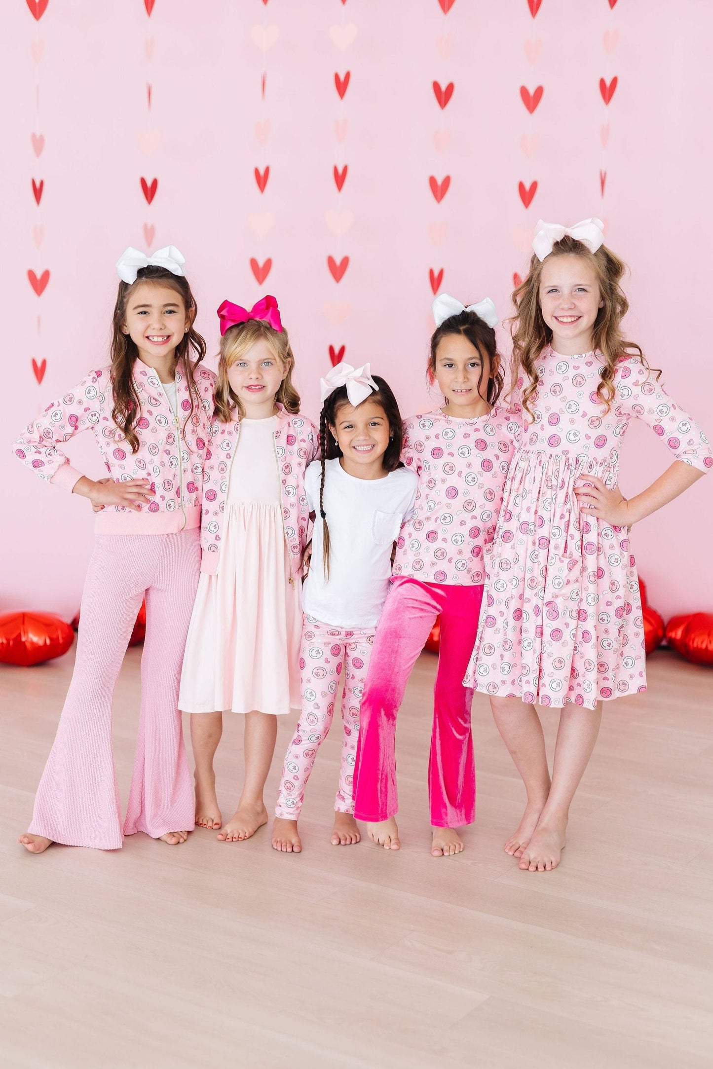 Mila & Rose ® You Make Me Happy Long Sleeve Ruffle Tee Mila Rose Girls - Apparel & Accessories > Clothing > Clothing Tops Ruffle Tee L/S
