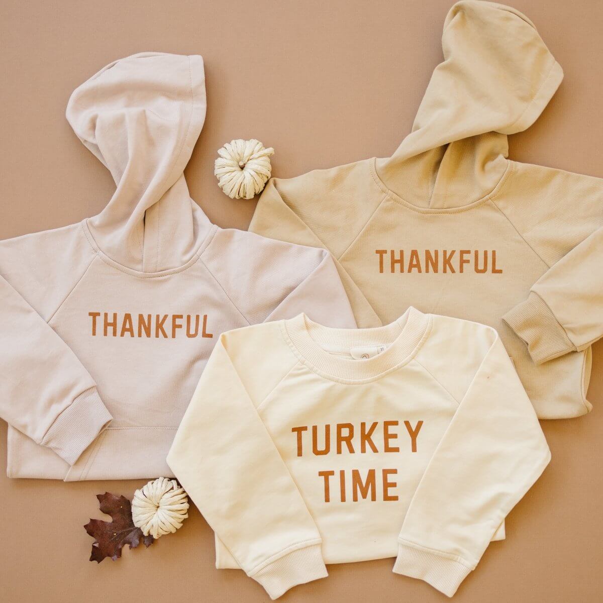 Little Joy Co. Organic Cotton Turkey Time Crewneck Sweatshirt - Fall Fashion - Everetts Place Boutique -