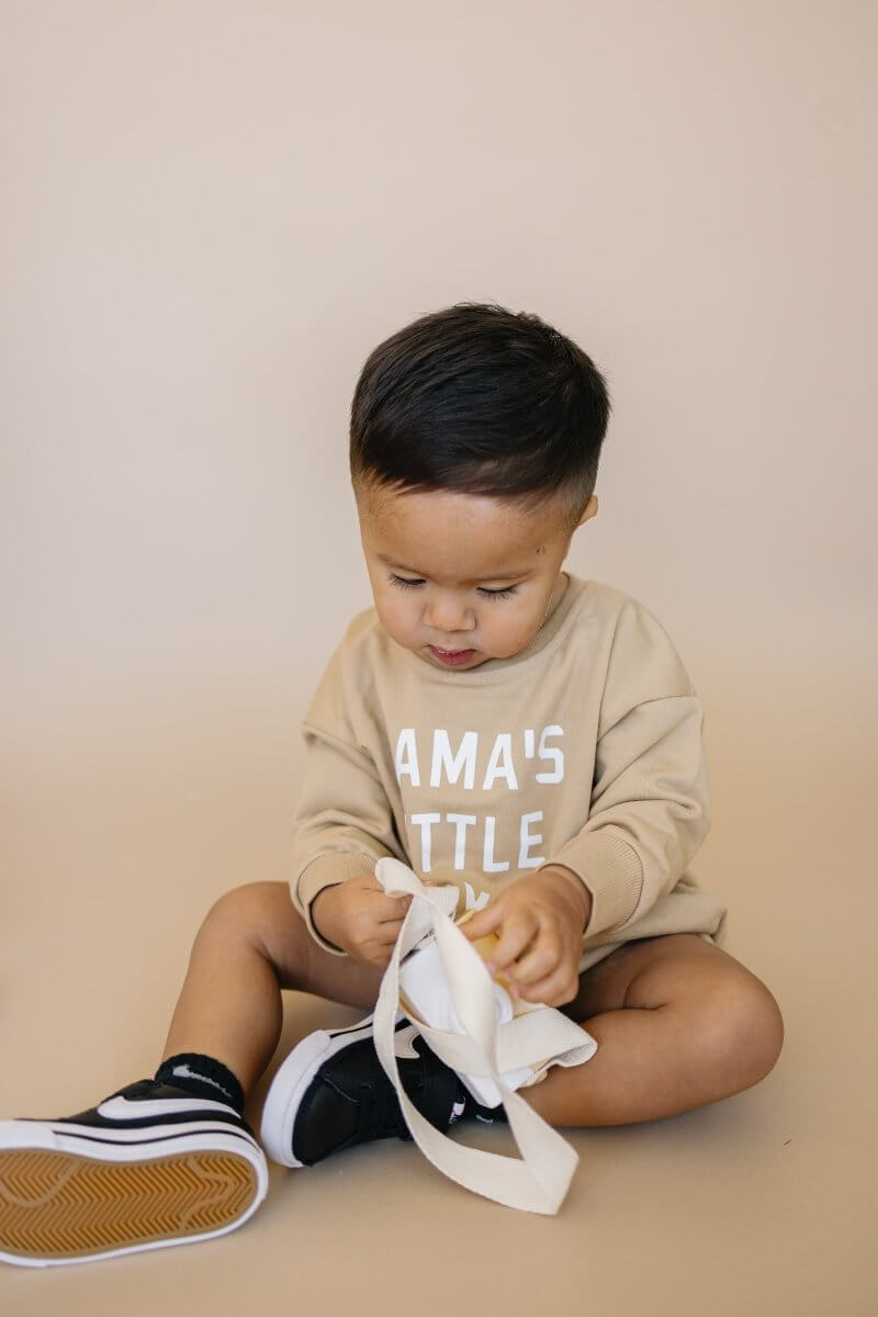 Little Joy Co. Mama's Little Turkey Sweatshirt Romper - Everetts Place Boutique -