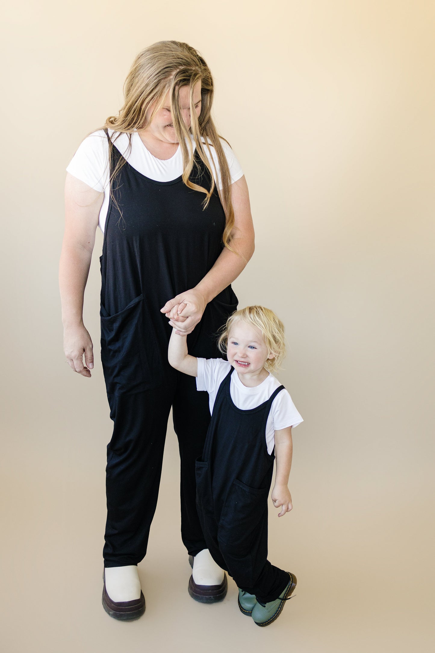 Women's Bamboo Tank Romper Oversized Fit 260GSM Soft Little Joy Co. Everetts Place: Online Boutique