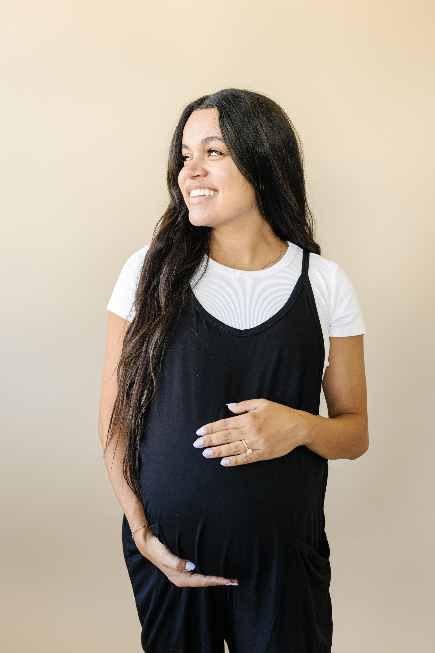 Women's Bamboo Tank Romper Oversized Fit 260GSM Soft Little Joy Co. Everetts Place: Online Boutique