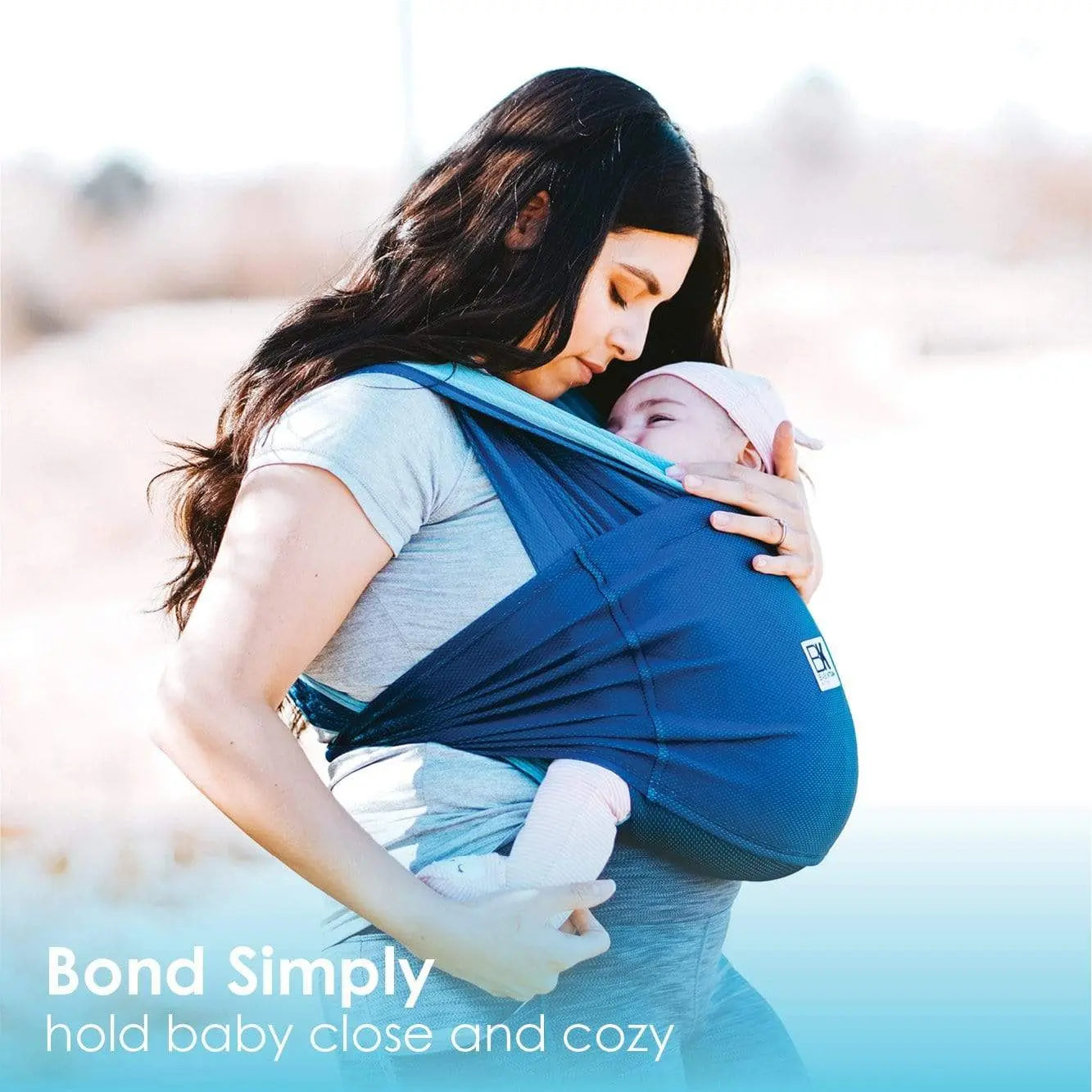 Baby K'tan Active Oasis Baby Carrier Blue Turquoise Baby K'tan