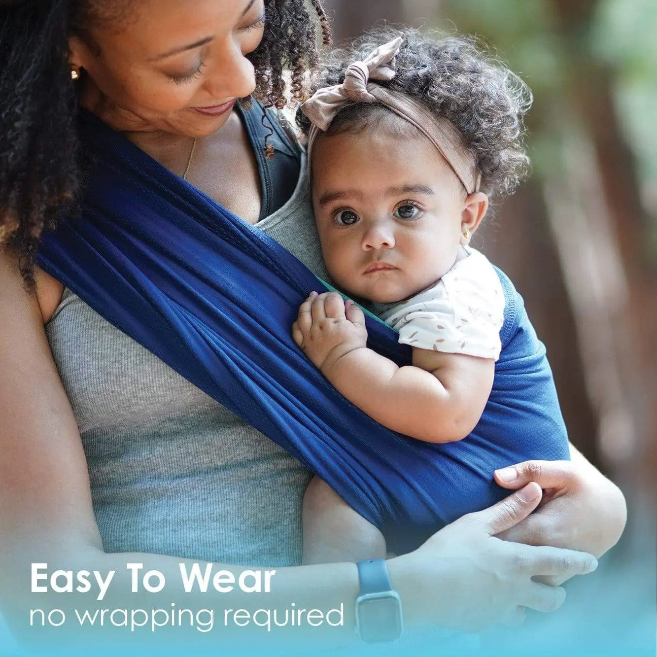 Baby K'tan Active Oasis Baby Carrier Blue Turquoise Baby K'tan