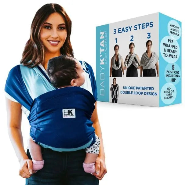 Baby K'tan Active Oasis Baby Carrier Blue Turquoise Baby K'tan