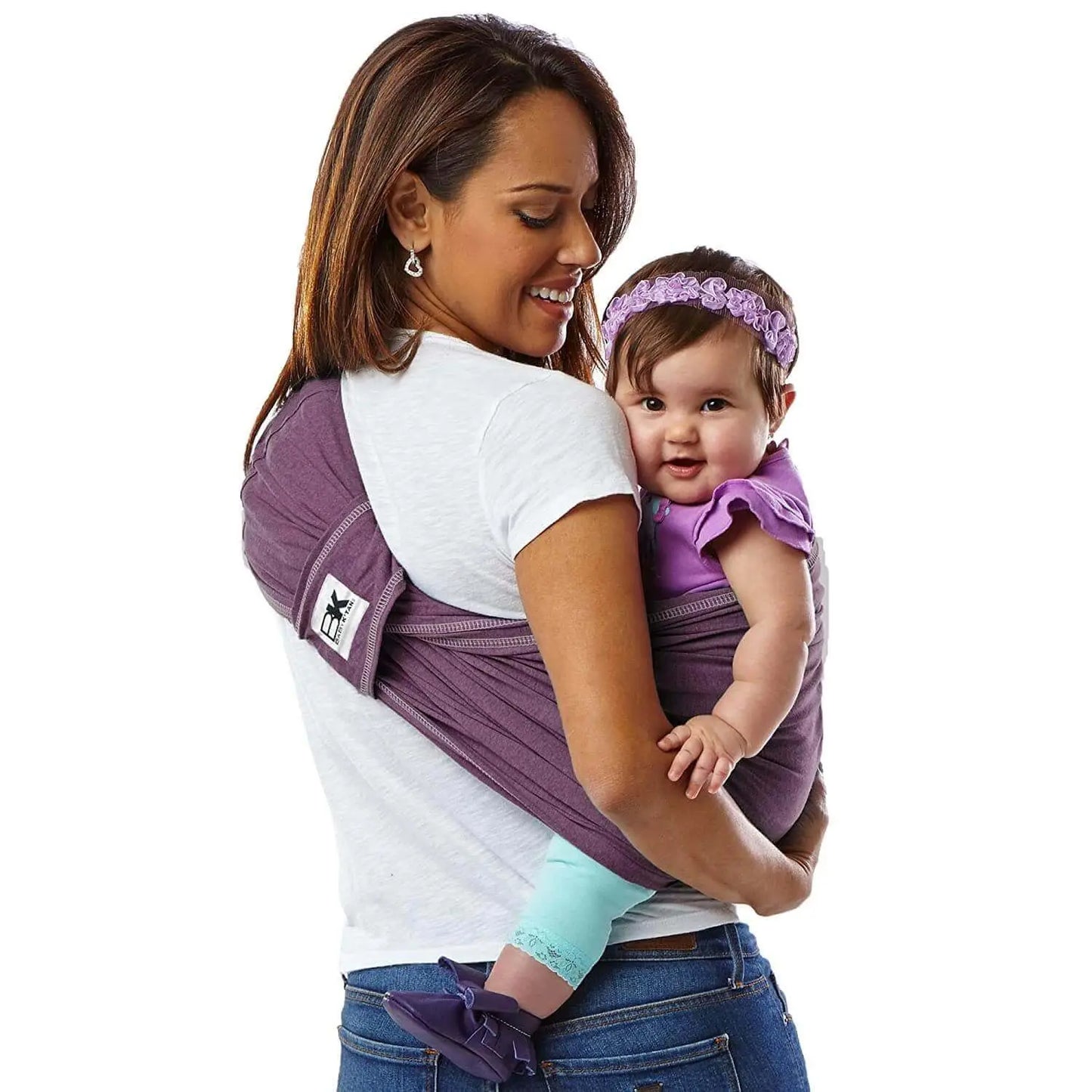 Baby K'tan Original Baby Carrier Eggplant Baby K'tan