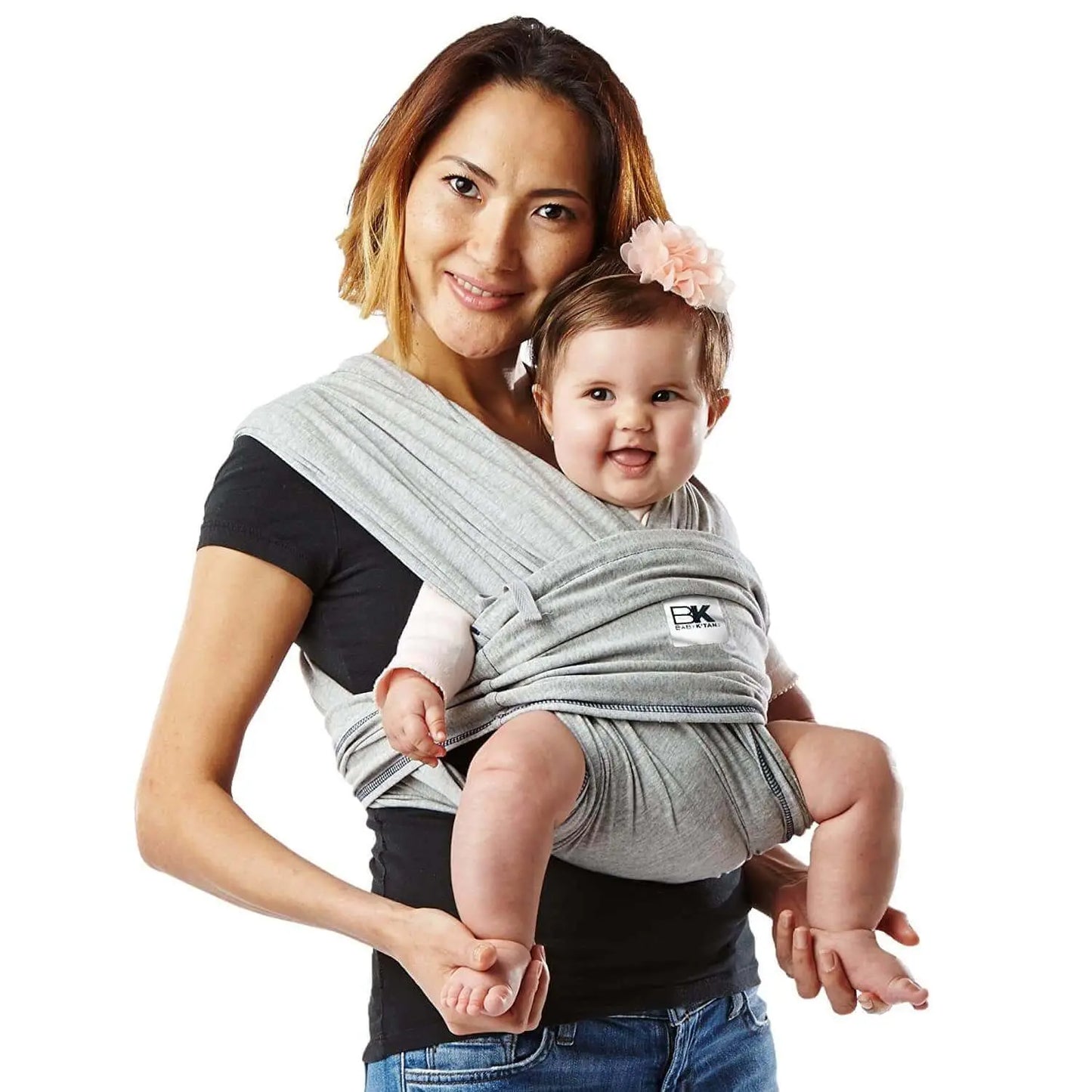 Baby K'tan Original Baby Carrier Heather Grey Baby K'tan