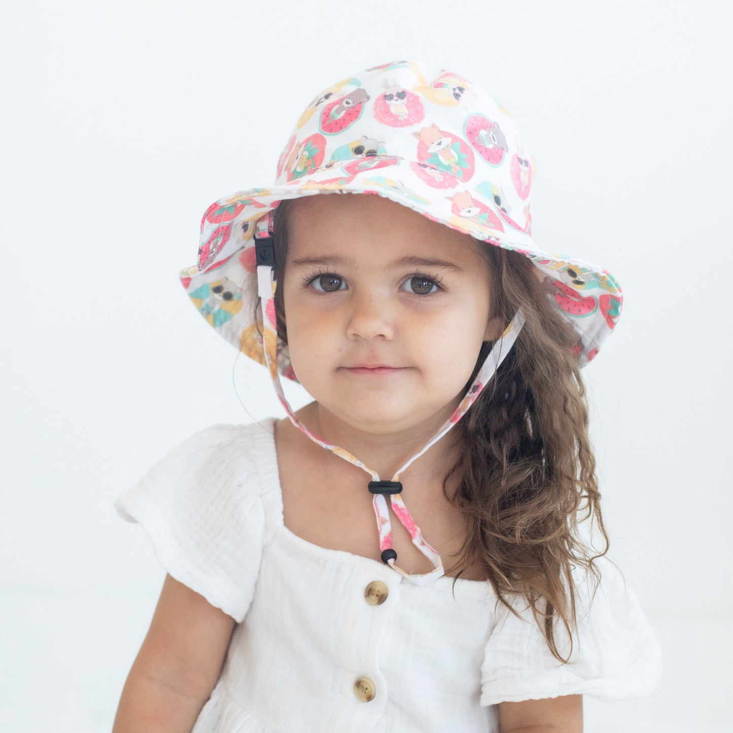 Baby And Kids Sun Hat With UV Protection Lightweight Summer Accessory Honey Lemonade