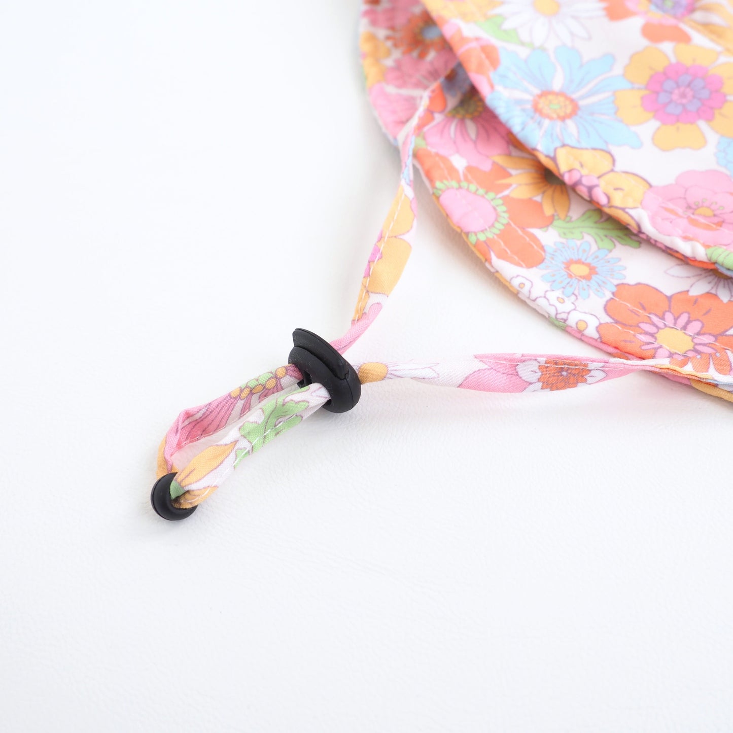 Baby And Kids Sun Hat Retro Floral Design Stylish UV Protection Honey Lemonade