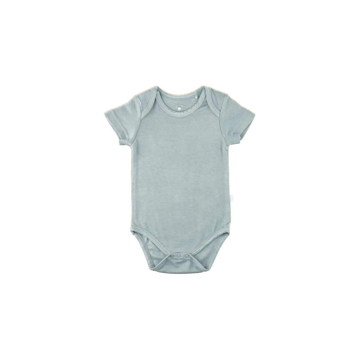 Baby Short Sleeve Bamboo Bodysuit for Infants Gentle and Breathable LuxeWeave Fabric.