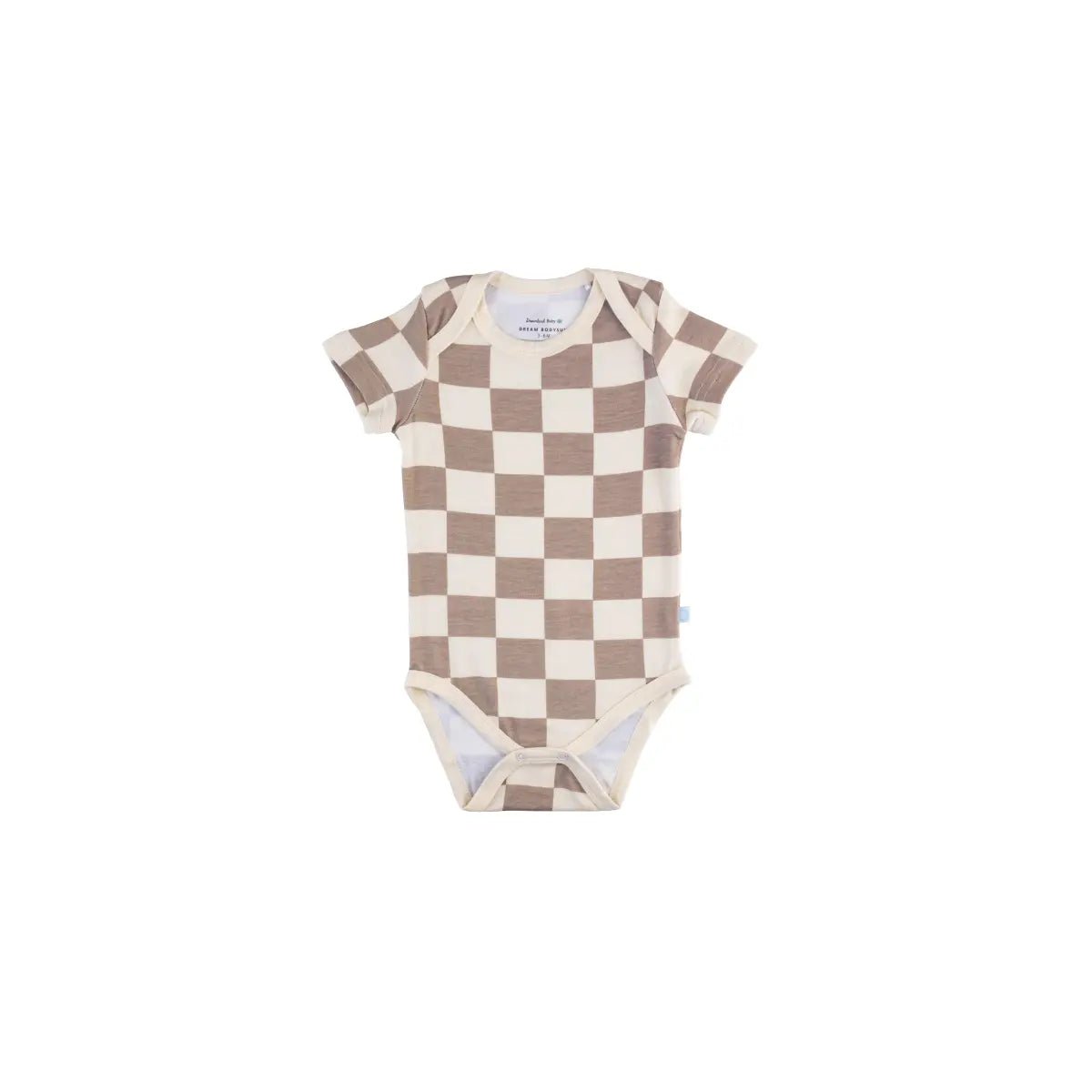 Baby Short Sleeve Bamboo Bodysuit for Infants Gentle and Breathable LuxeWeave Fabric.